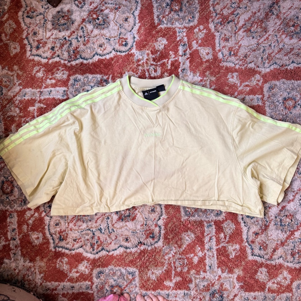 Adidas Ivy Park Light Yellow Top